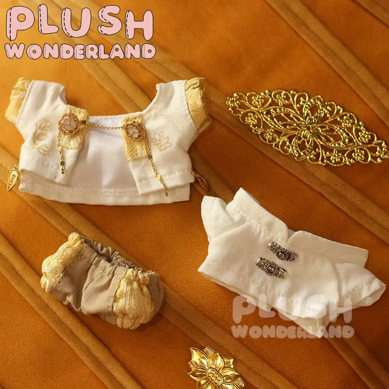【IN STOCK】PLUSH WONDERLAND New Chinese Style Yulan Hanfu Plushies Cotton Doll Clothes 10 CM - Image 5
