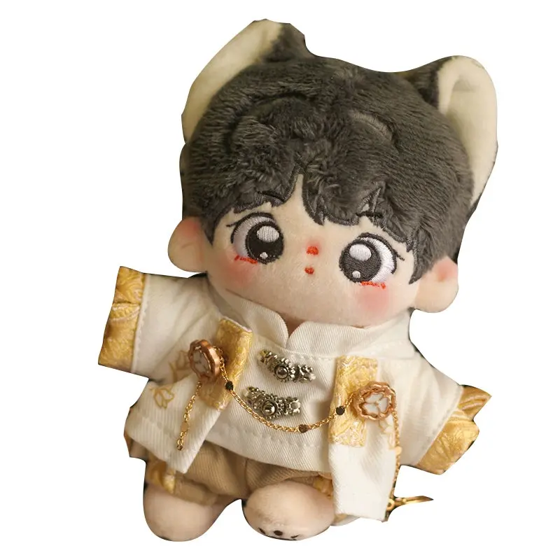 【IN STOCK】PLUSH WONDERLAND New Chinese Style Yulan Hanfu Plushies Cotton Doll Clothes 10 CM - Image 6