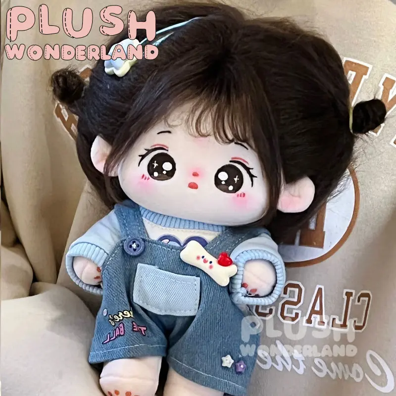 【IN STOCK】PLUSH WONDERLAND Overalls Plushies Cotton Doll Clothes 20CM - Image 4