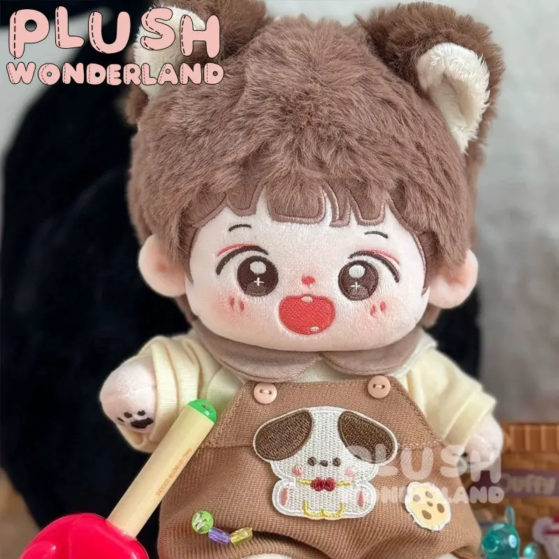 【IN STOCK】PLUSH WONDERLAND Overalls Plushies Cotton Doll Clothes 20CM - Image 4
