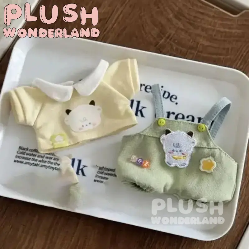 【IN STOCK】PLUSH WONDERLAND Overalls Plushies Cotton Doll Clothes 20CM - Image 6