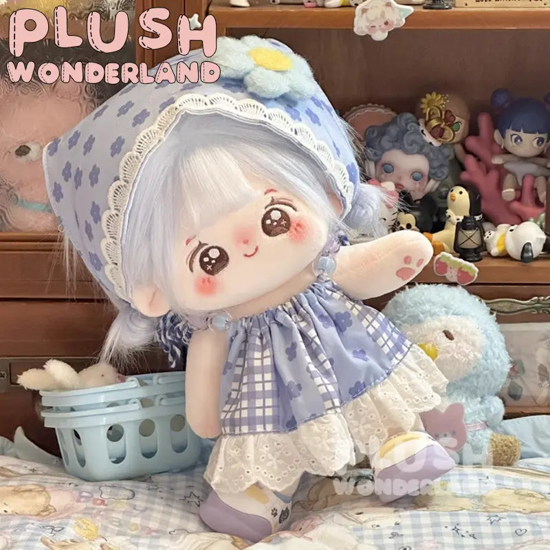 【IN STOCK】PLUSH WONDERLAND Pastoral Style Dress Plushies Cotton Doll Clothes 20CM - Image 5
