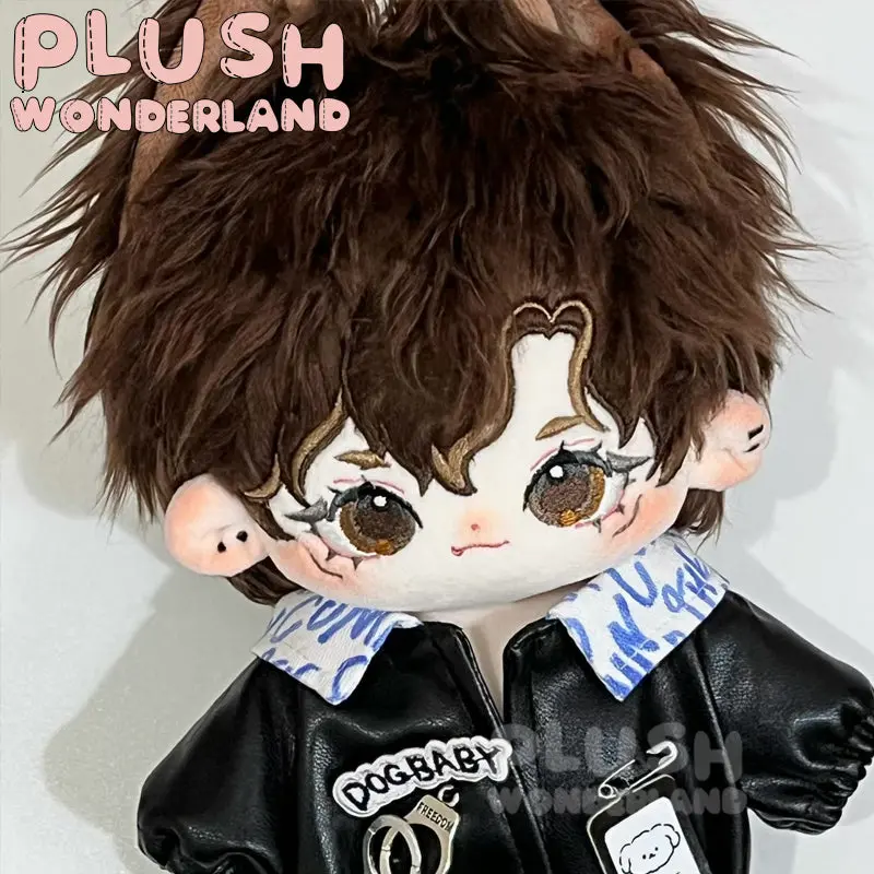 【In Stock】PLUSH WONDERLAND Police Leather Jacket Plushies Cotton Doll Clothes 20CM - Image 5