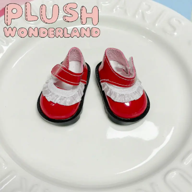 【In Stock】PLUSH WONDERLAND Princess lace shoes 20 CM Doll Plushies Shoes - Image 4