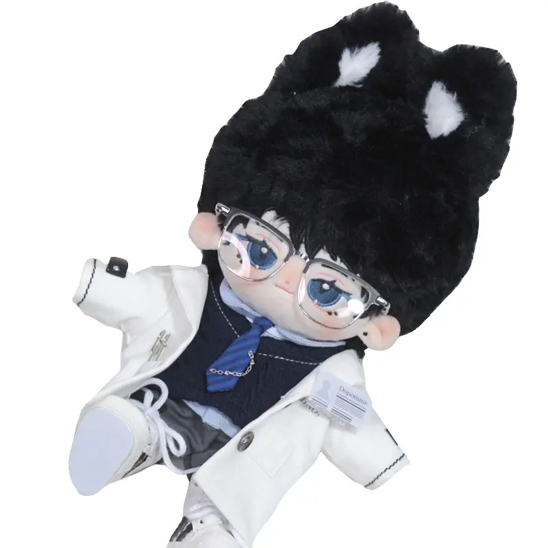 【IN STOCK】PLUSH WONDERLAND Pure White Scientific Uniform Plushies Cotton Doll Clothes 20 CM - Image 6