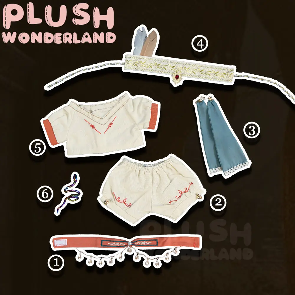 【Last Batch】【IN STOCK】PLUSH WONDERLAND Raccoon sama Plushie Cotton Doll 20CM FANMADE - Image 8