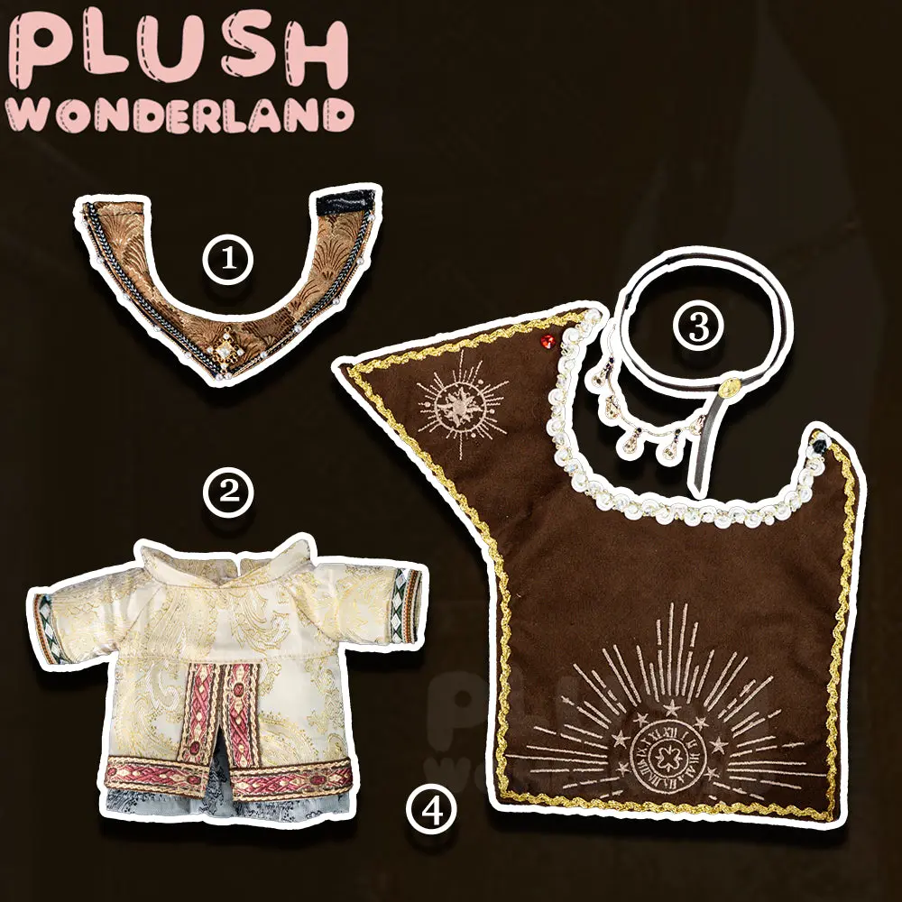 【Last Batch】【IN STOCK】PLUSH WONDERLAND Raccoon sama Plushie Cotton Doll 20CM FANMADE - Image 9