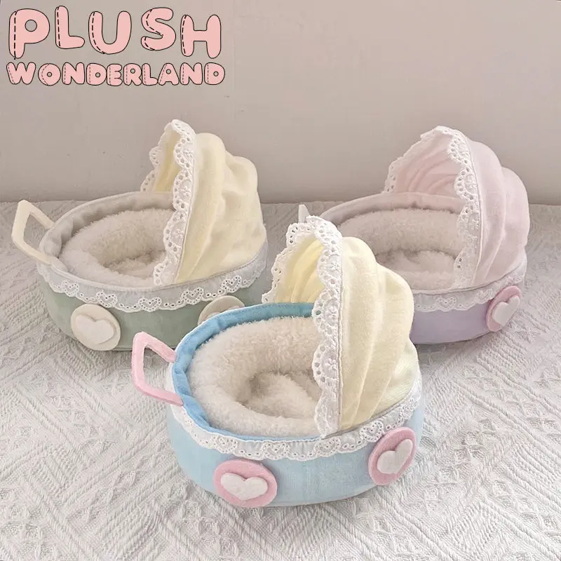 【IN STOCK】PLUSH WONDERLAND Stroller Series Cotton Doll 10CM Doll Bed - Image 4