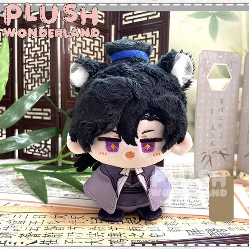 【IN STOCK】PLUSH WONDERLAND Frosted Whisker/ Inky Pup Plushie Sitting Cotton Doll Pendant 12CM FANMADE - Image 3