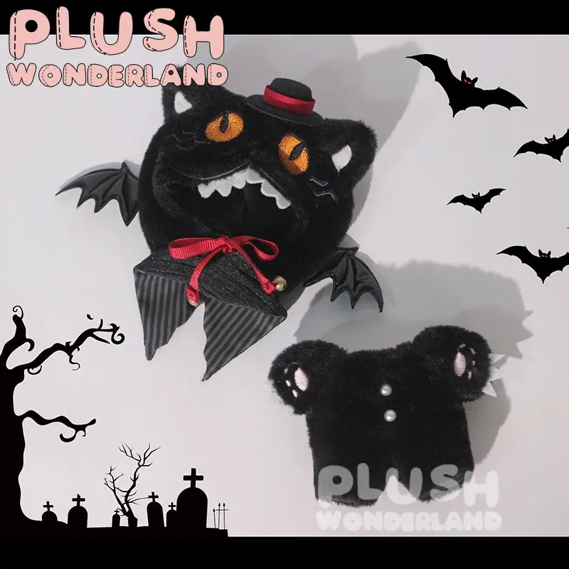 【IN STOCK】PLUSH WONDERLAND Witch and Black Cat Halloween Cute Set Plushies Cotton Doll Clothes 10 CM - Image 6