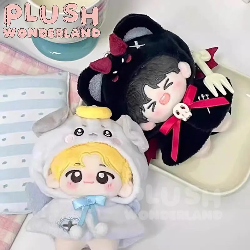 【INSTOCK】PLUSH WONDERLAND Angel and Demon Cloaks 10CM Doll Clothes - Image 2