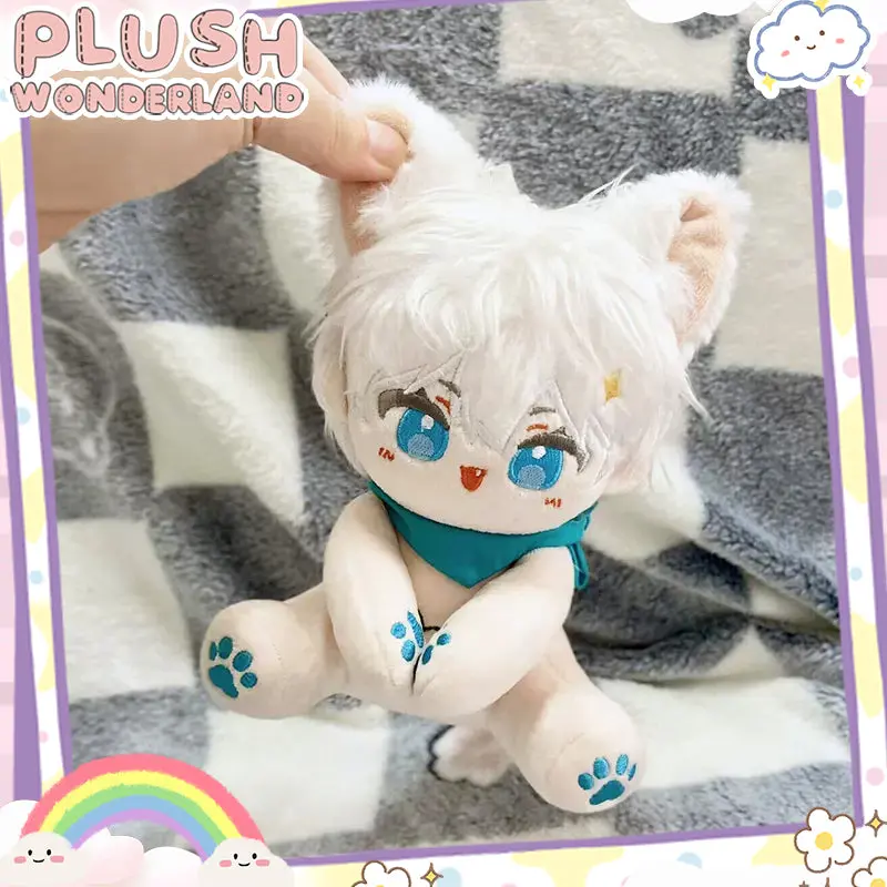 【INSTOCK】PLUSH WONDERLAND Anime Sitting Cotton Doll Plushie 15CM FANMADE - Image 3