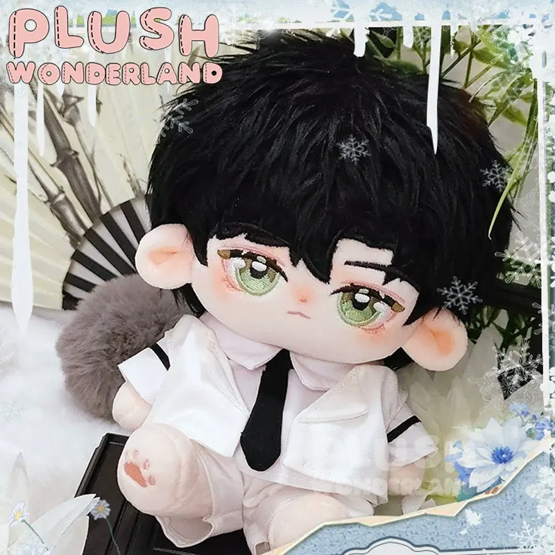 【INSTOCK】PLUSH WONDERLAND Black-Haired Doctor Plushie 20CM Doll FANMADE - Image 2
