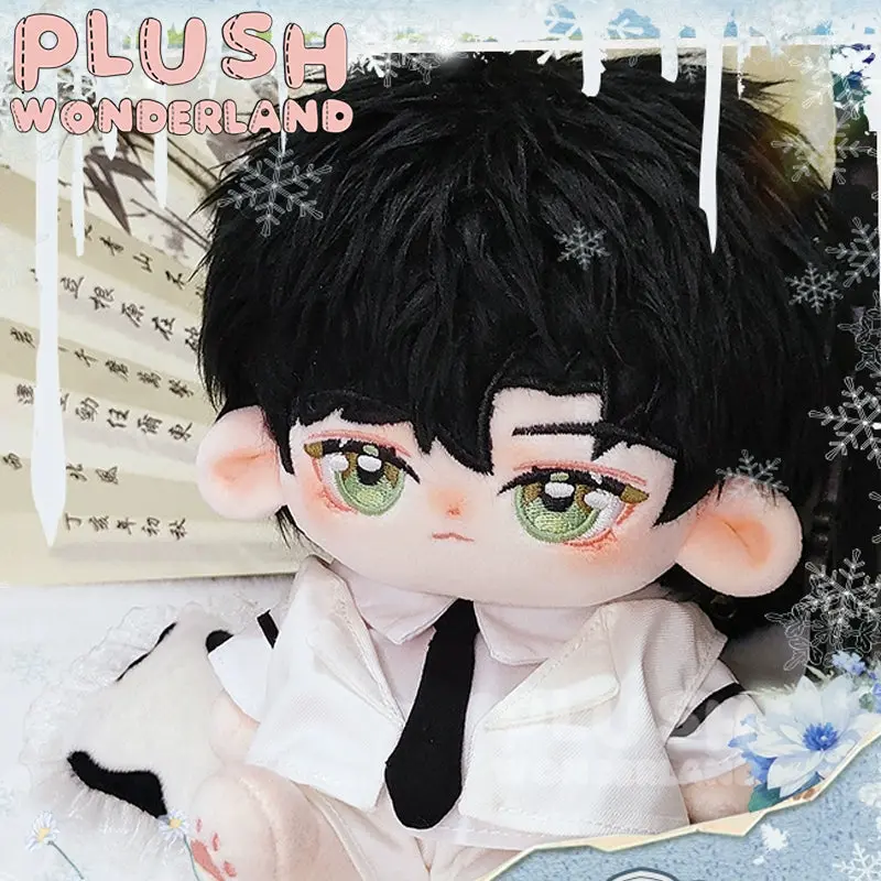 【INSTOCK】PLUSH WONDERLAND Black-Haired Doctor Plushie 20CM Doll FANMADE - Image 3