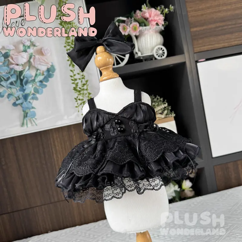 【INSTOCK】PLUSH WONDERLAND Black Swan Ballet Princess Dress Set 20CM Doll Clothes - Image 5