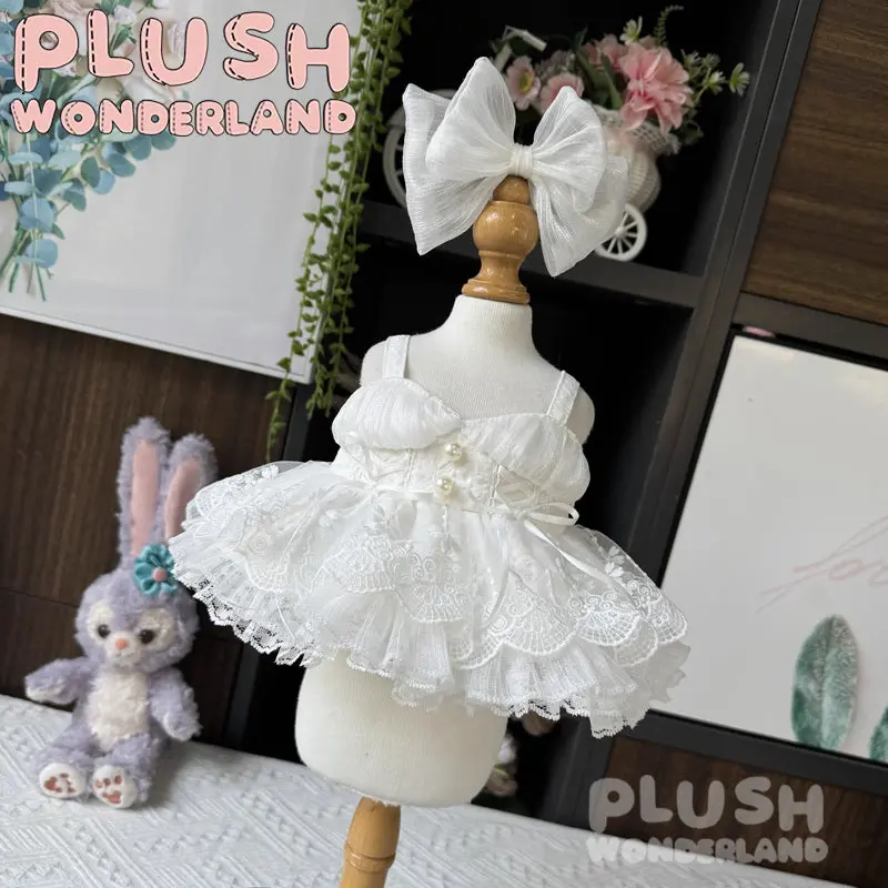 【INSTOCK】PLUSH WONDERLAND Bow-tie Ballet Dress Set 20CM Doll Clothes - Image 3