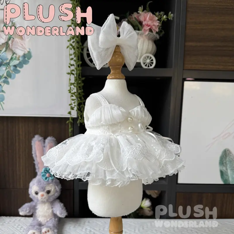 【INSTOCK】PLUSH WONDERLAND Bow-tie Ballet Dress Set 20CM Doll Clothes - Image 4