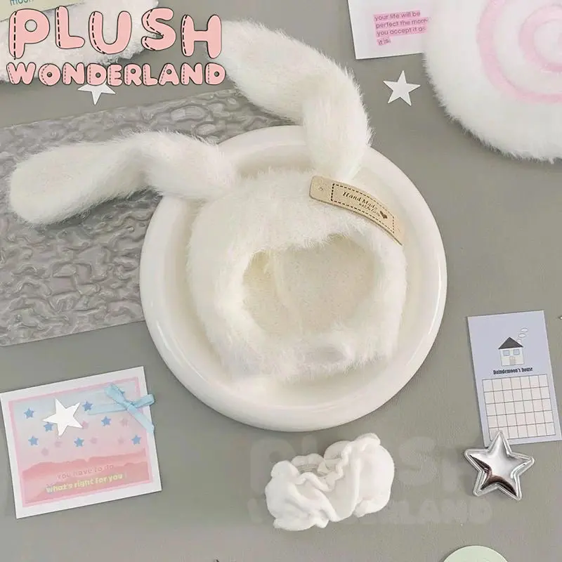 【INSTOCK】PLUSH WONDERLAND Bunny headgear 10CM Doll Clothes - Image 4