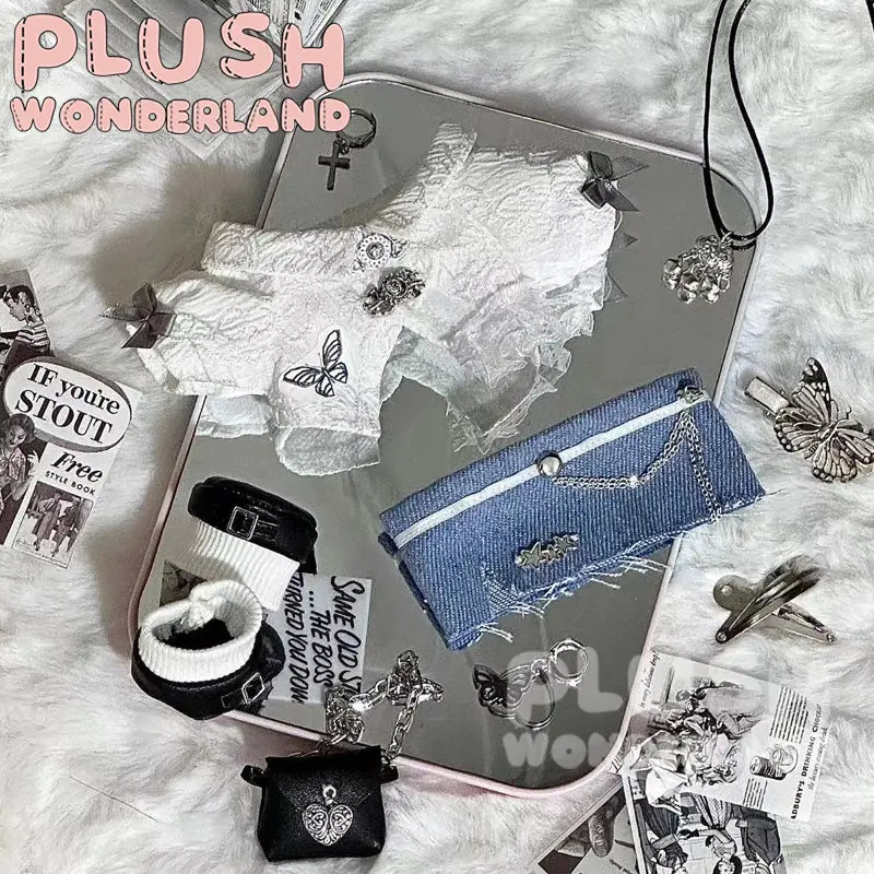 【INSTOCK】PLUSH WONDERLAND Campus Cowboy Set 10/20CM Doll Clothes - Image 8