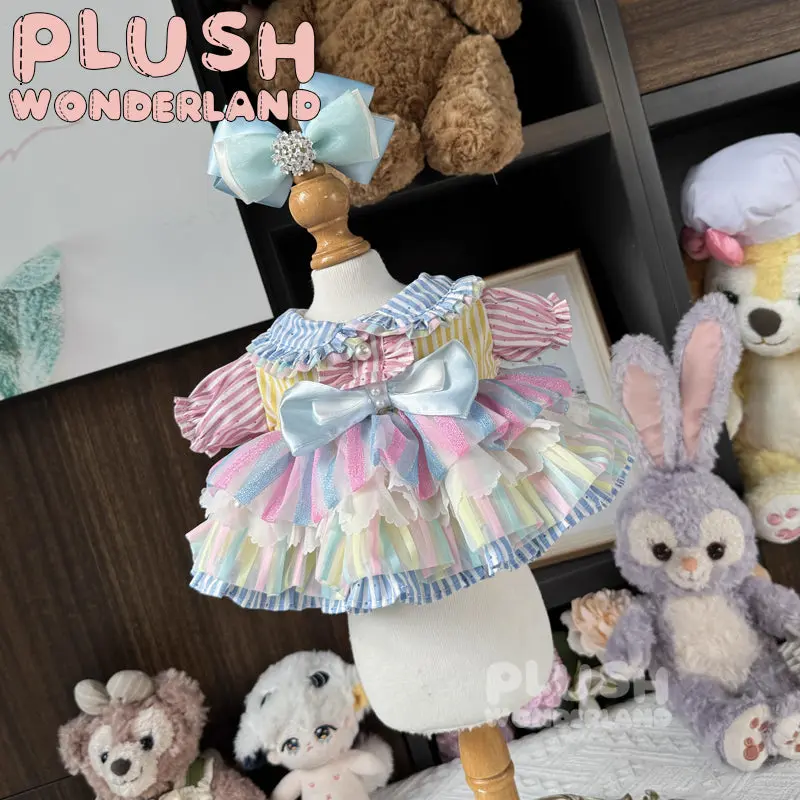 【INSTOCK】PLUSH WONDERLAND Candy Princess Dress 20CM Doll Clothes - Image 4