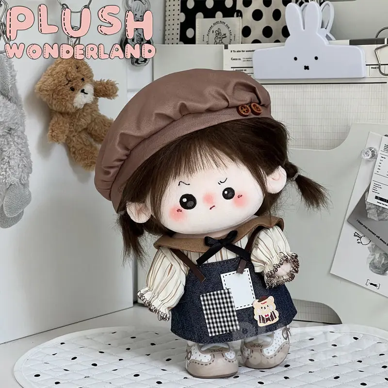 【INSTOCK】PLUSH WONDERLAND Caramel Bear Set 20CM Doll Clothes - Image 3