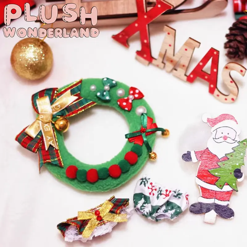 【INSTOCK】PLUSH WONDERLAND Christmas Ceremony and wreaths 10CM Doll Clothes - Image 3