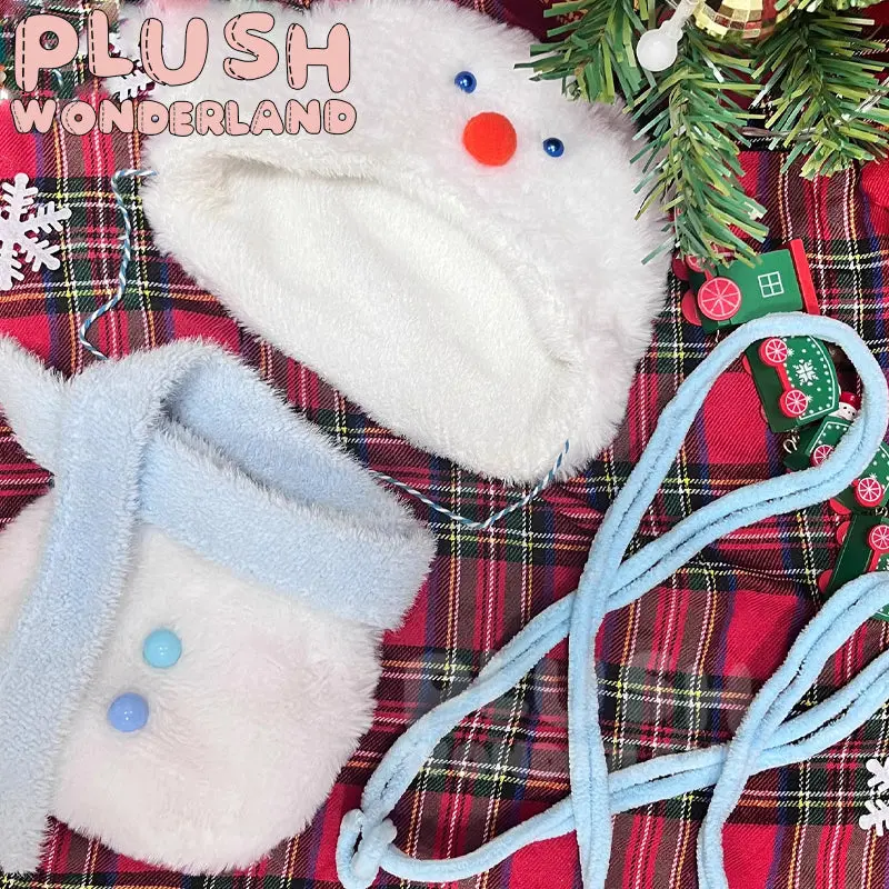 【INSTOCK】PLUSH WONDERLAND Christmas Snowman 20CM Doll Clothes - Image 4