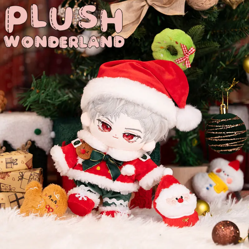 【INSTOCK】PLUSH WONDERLAND Christmas Suit Set 20CM/10CM Doll Clothes - Image 2