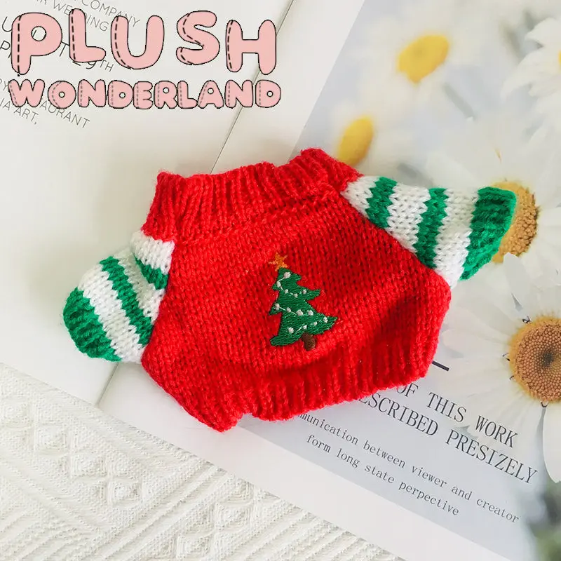 【INSTOCK】PLUSH WONDERLAND Christmas sweater 20CM Doll Clothes - Image 3