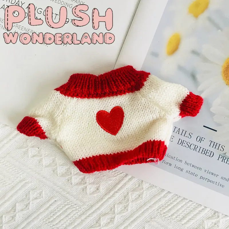 【INSTOCK】PLUSH WONDERLAND Christmas sweater 20CM Doll Clothes - Image 4