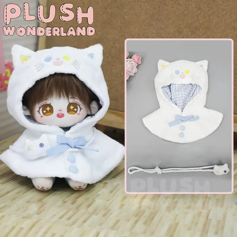 【INSTOCK】PLUSH WONDERLAND Cute animal capes Set 20CM Doll Clothes - Image 2