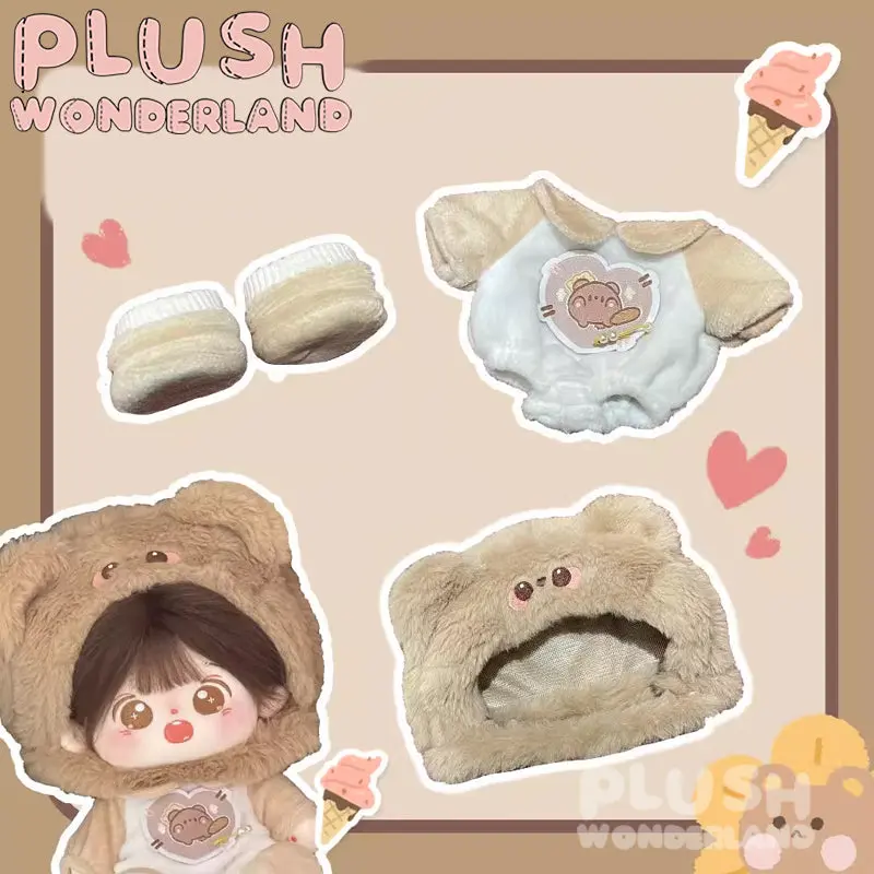 【INSTOCK】PLUSH WONDERLAND Cute Animal Party Set 20CM Doll Clothes - Image 3