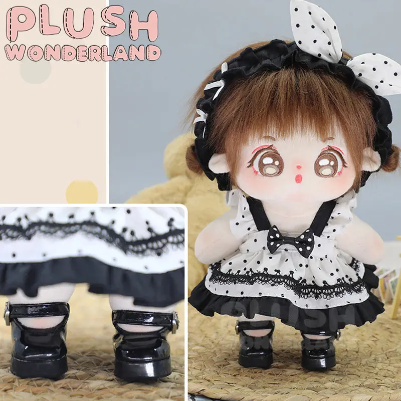 【INSTOCK】PLUSH WONDERLAND Cute little leather shoes 20CM Doll Accessories