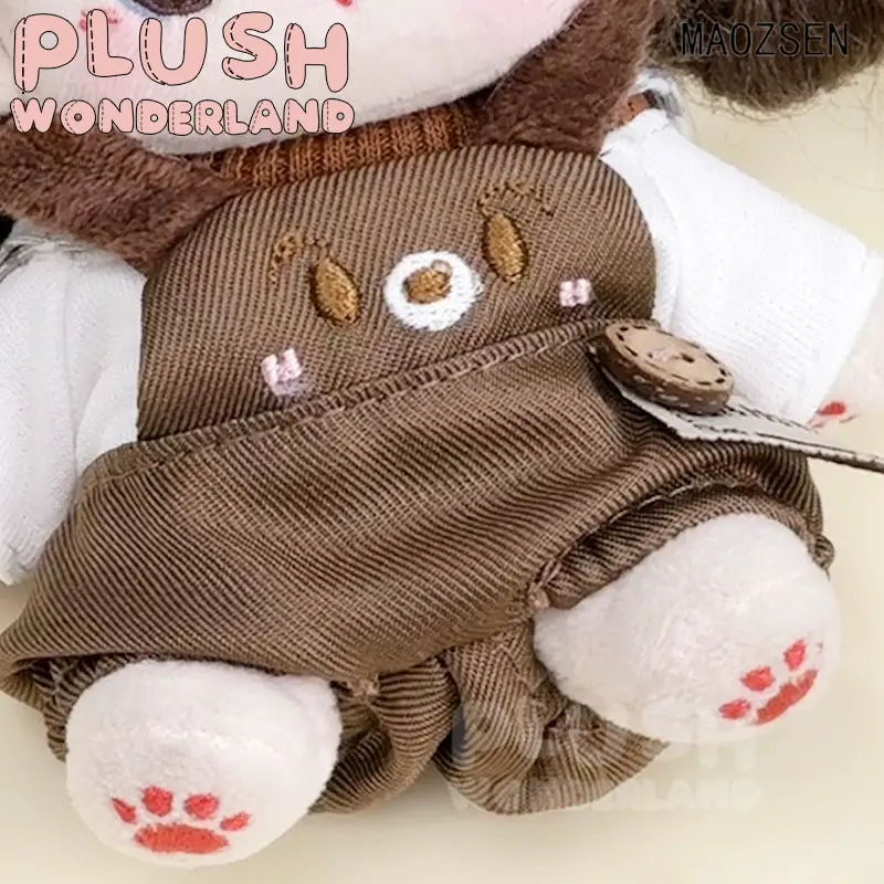【INSTOCK】PLUSH WONDERLAND Doggie Overalls 10CM Doll Clothes - Image 3