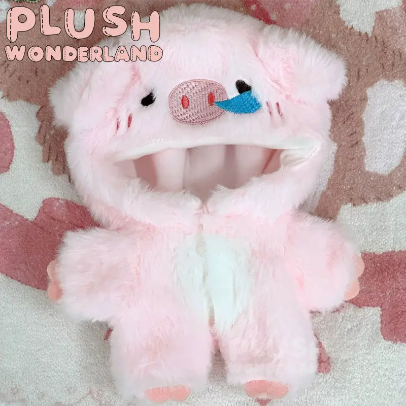 【INSTOCK】PLUSH WONDERLAND Flying Piggy Hoodie 20CM Doll Clothes - Image 6