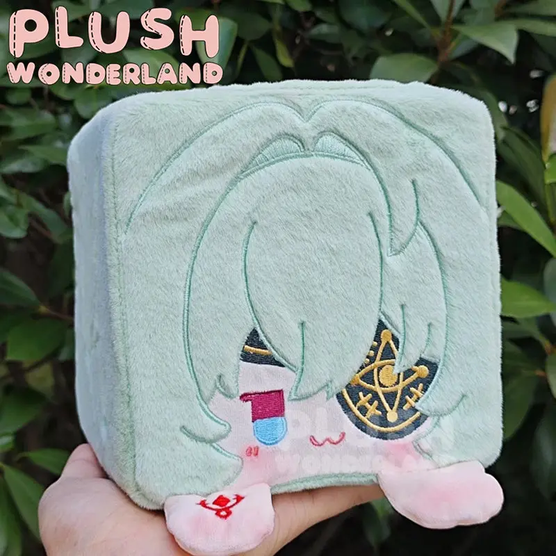 【INSTOCK】PLUSH WONDERLAND Game Character Cube Pillow 15CM Plush - Image 13