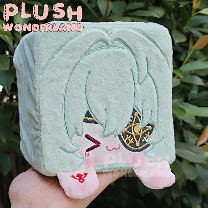 【INSTOCK】PLUSH WONDERLAND Game Character Cube Pillow 15CM Plush - Image 14