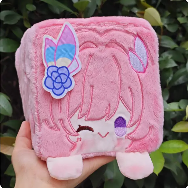 【INSTOCK】PLUSH WONDERLAND Game Character Cube Pillow 15CM Plush - Image 17
