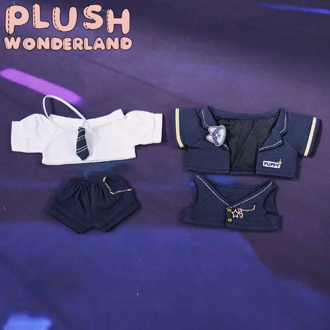 【INSTOCK】PLUSH WONDERLAND Handsome uniforms Plushie 20CM Doll Clothes