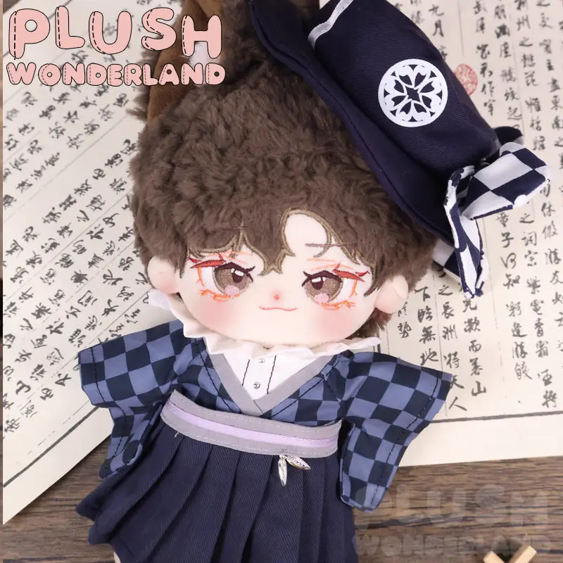 【INSTOCK】PLUSH WONDERLAND Night Sakura Purple Japanese Kimono-style Elegant 20CM Doll Clothes - Image 3