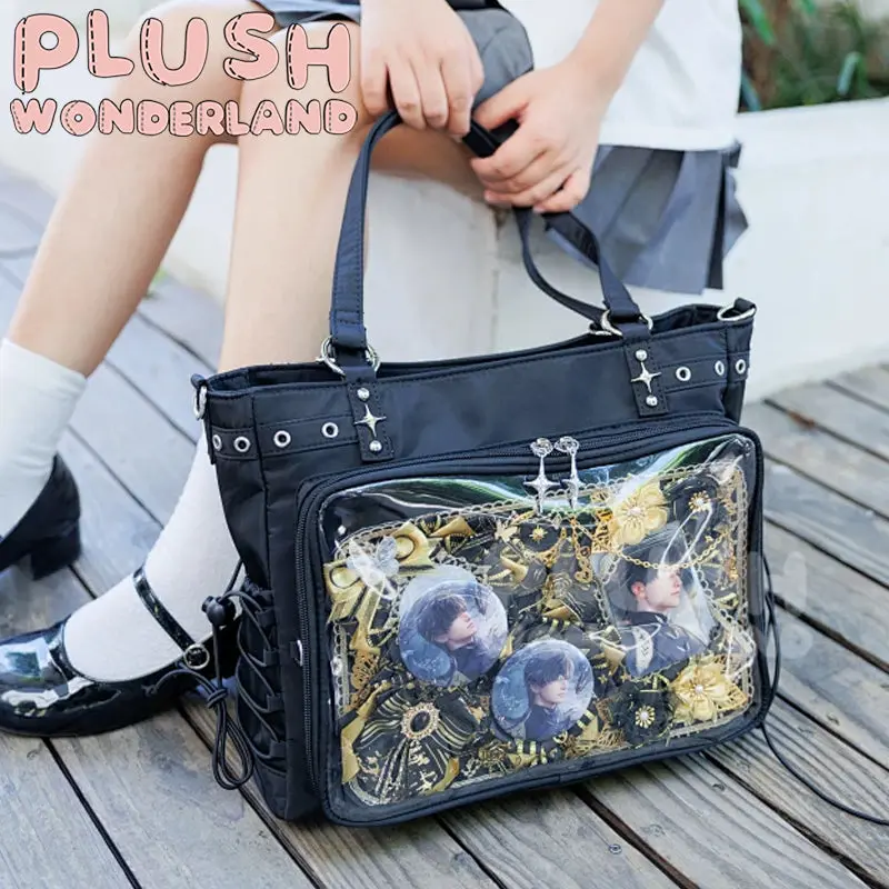 【INSTOCK】PLUSH WONDERLAND Nylon Tote itaBag - Image 4