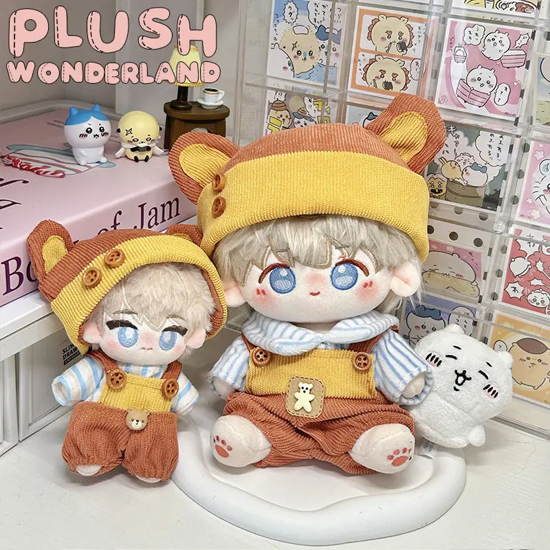 【INSTOCK】PLUSH WONDERLAND Panini the Bear 10CM/20CM Doll Clothes Autumn Bear - Image 4