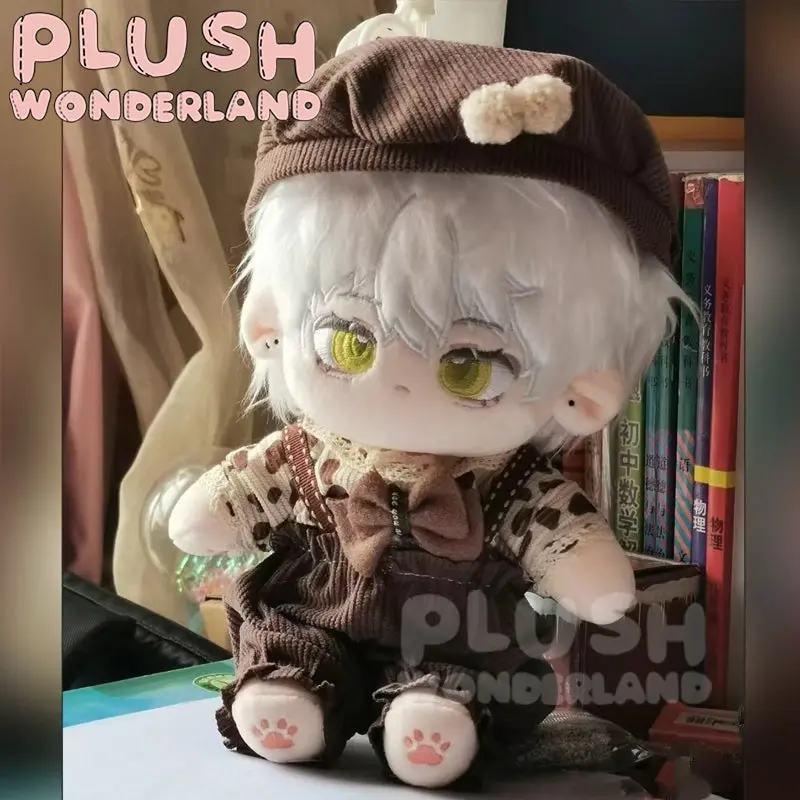 【INSTOCK】PLUSH WONDERLAND polka dot overalls Set 20CM Doll Clothes - Image 2