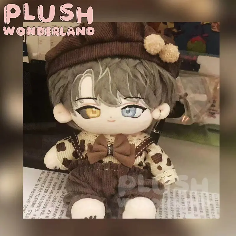 【INSTOCK】PLUSH WONDERLAND polka dot overalls Set 20CM Doll Clothes - Image 5