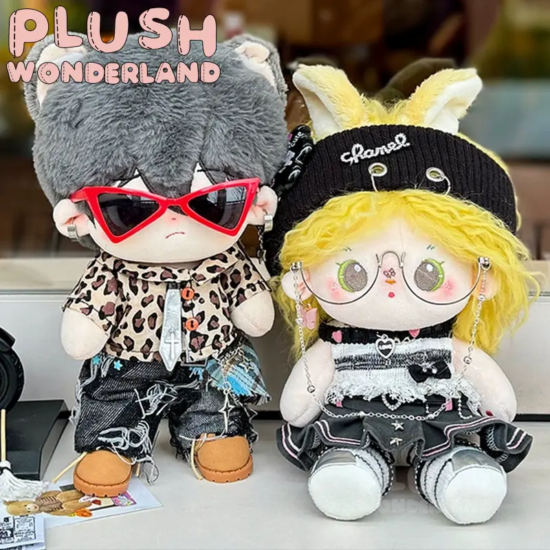 【INSTOCK】PLUSH WONDERLAND Punk Cool Set 20CM Doll Clothes - Image 2
