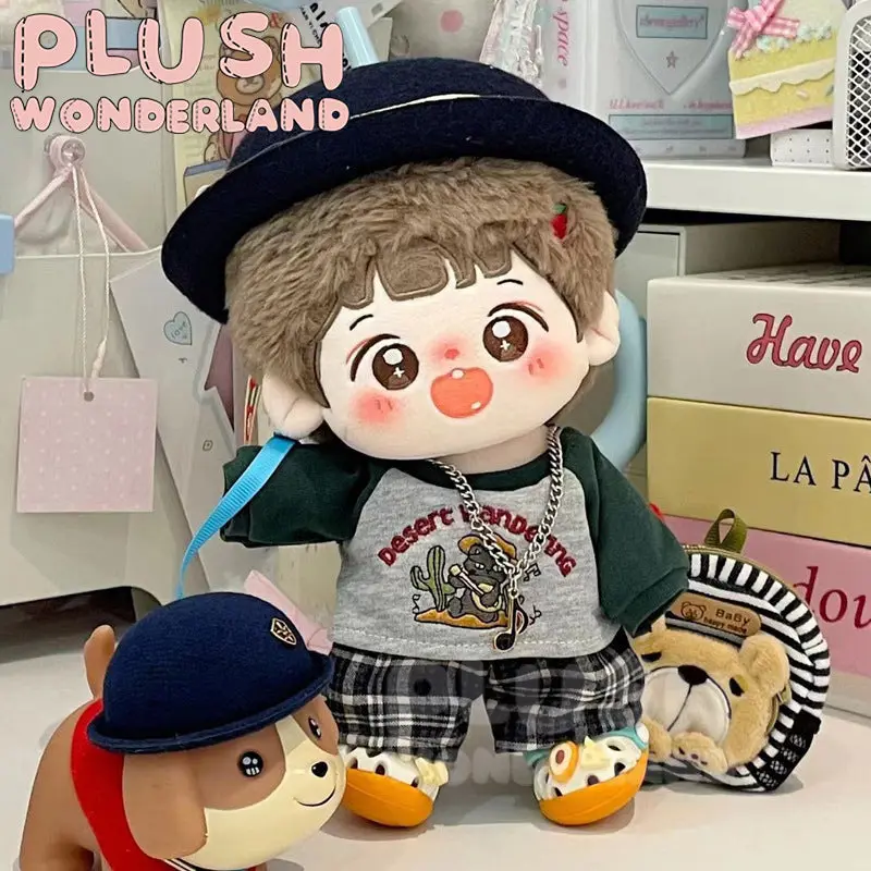 【INSTOCK】PLUSH WONDERLAND Retro Casual Suit Set 20CM Doll Clothes - Image 5