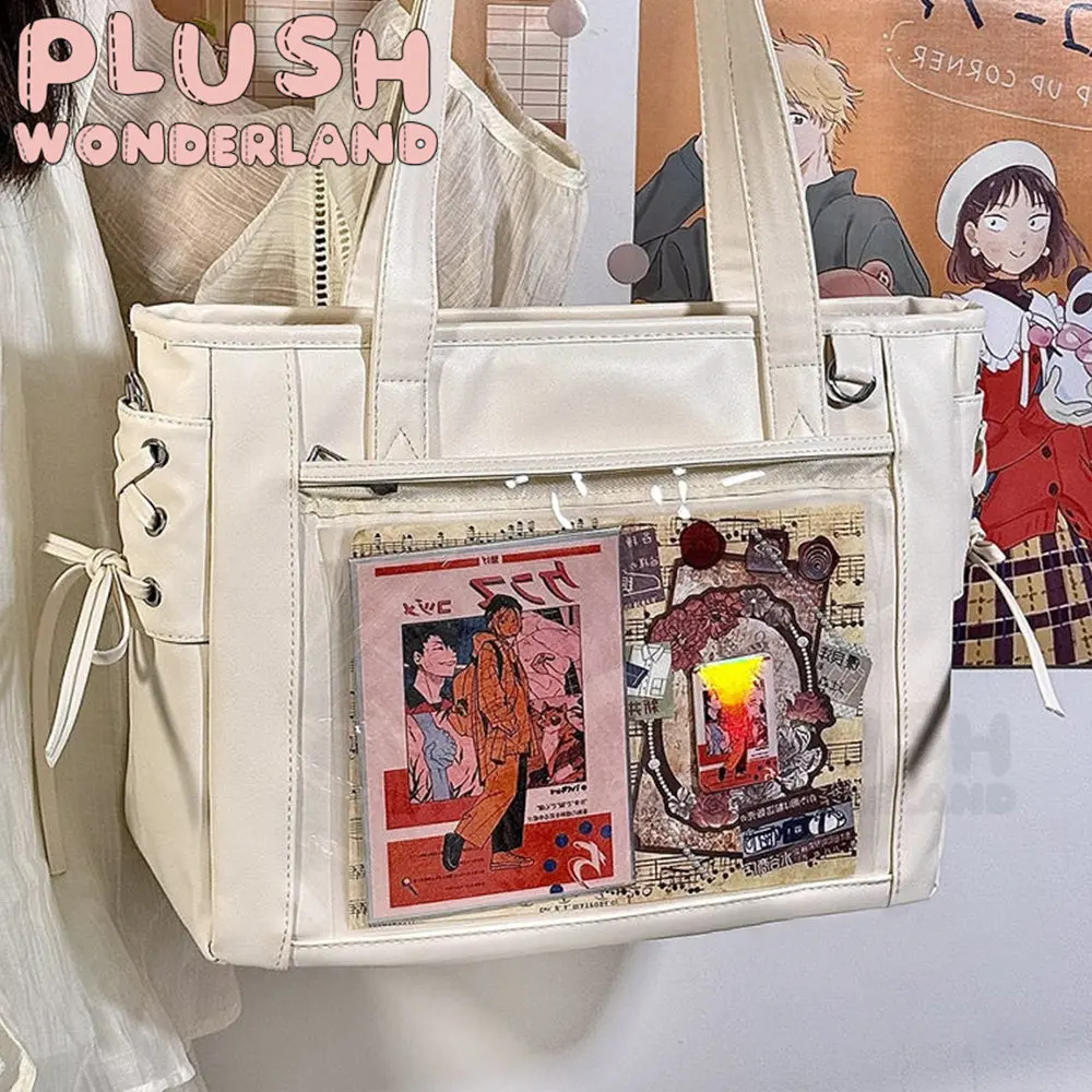 【INSTOCK】PLUSH WONDERLAND Ribbon Tote itaBag - Image 2