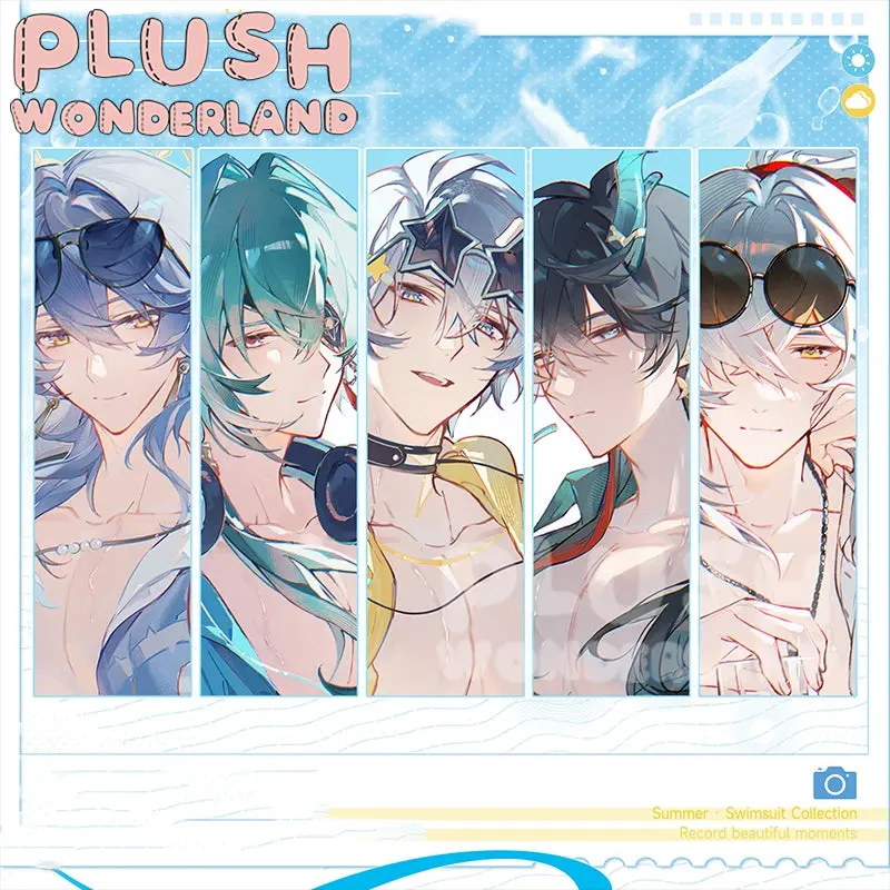 【INSTOCK】PLUSH WONDERLAND Summer Series Gold powder Badges/Acrylic pendant - Image 3