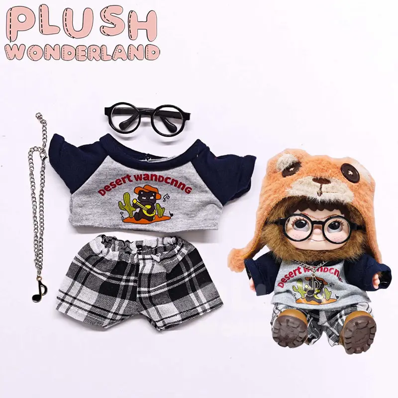 【INSTOCK】PLUSH WONDERLAND Teddy Bear Casual Set 20CM Doll Clothes - Image 2