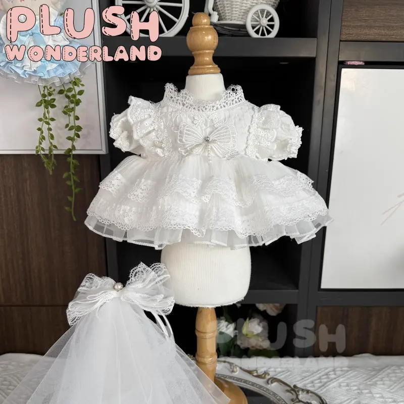 【INSTOCK】PLUSH WONDERLAND Wedding Princess Dress 20CM Doll Clothes - Image 3